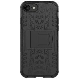 Husa protectie Flippy pentru Samsung S20 Defender Model 3 cu Suport, Negru