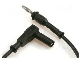 Cablu de măsurare 70VDC 33VAC 20A 1m negru