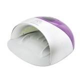 Lampa LED/UV profesionala G8 pentru manichiura, Global Fashion, ecran digital, timer, culoare Mov