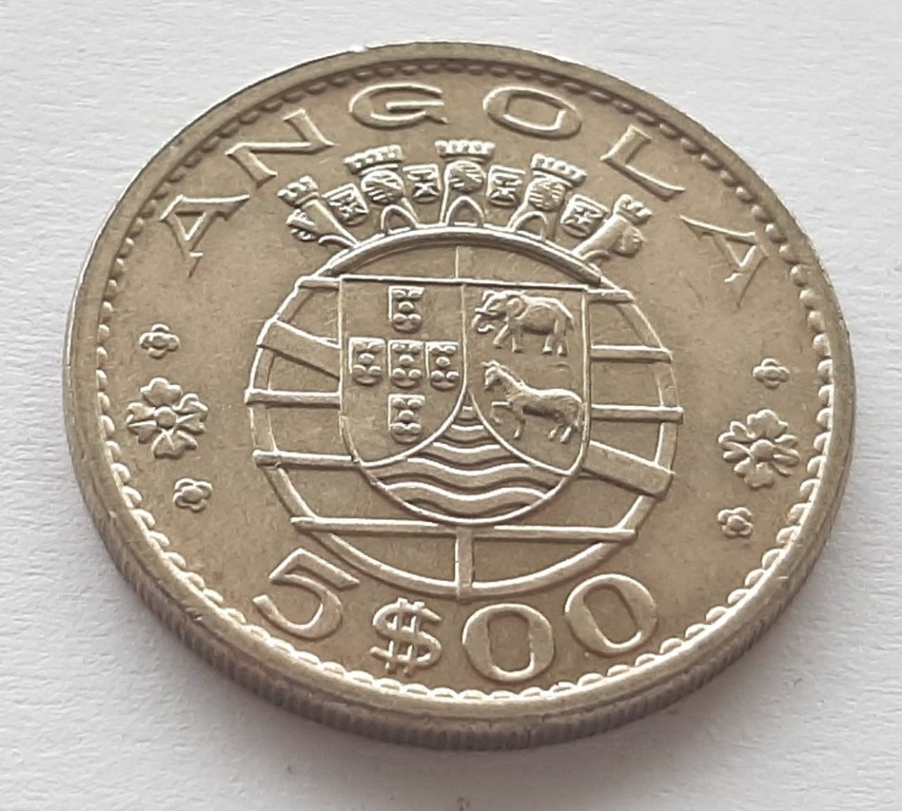 123. Moneda Angola 5 escudos 1972 | arhiva Okazii.ro