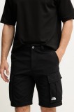 The North Face pantaloni scurți din bumbac Anticline culoarea negru, NF0A8HG9JK31