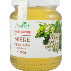 Miere de salcam, 500g Pronat