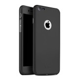 HUSA FullBody MyStyle Black iPaky Original pentru iPhone 8 ( Protectie fata-spate) cu folie de protectie gratis