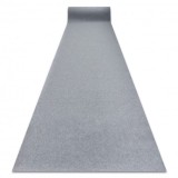 Traversa anti-alunecare RUMBA 1809 o singură culoare melange gri, 200 cm