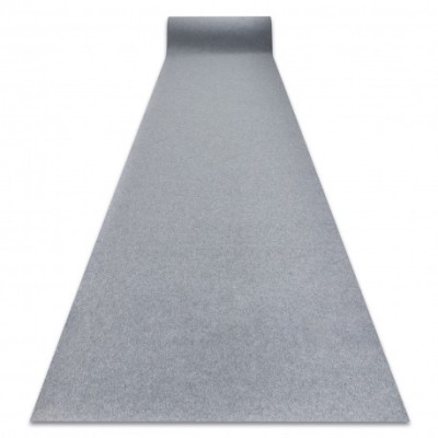 Traversa anti-alunecare RUMBA 1809 o singură culoare melange gri, 200 cm foto