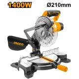 Cumpara ieftin Fierastrau circular stationar cu suport 1400W 210mm, 5000rpm, Ingco BMS14002