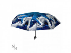 Umbrela pliabila unicorni Iubire Sacra - Lisa Parker foto