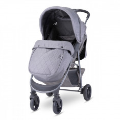 Carucior sport cu husa de picioare Lorelli Olivia Basic, Cool Grey