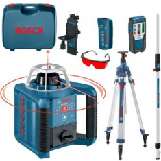 Bosch GRL 300 HVG Nivela laser rotativa + BT 300 Trepied + GR 240 Rigla - 3165140604536