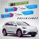 Cumpara ieftin Ștergătoare Kia e-Niro II SG2 SUV Electric 2022-prezent | Set Față și Spate Flat Premium &ndash; TeamCar&reg;