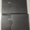 2 albume pt. carti postale tip vechi/plicuri, (57 coli) tip Leuchtturm cu etui negru