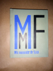 POPESCU / HRISTEV - MIC MEMORATOR DE FIZICA - ED. II (1976, 374 p.) foto