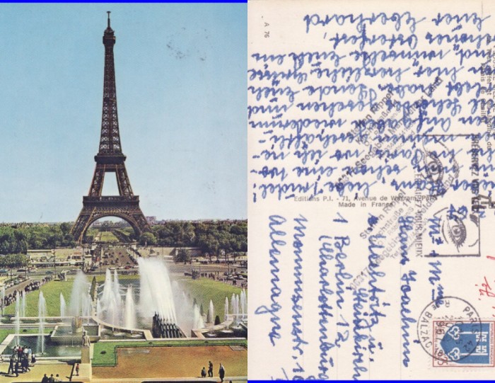 Ilustrata Franta - Paris