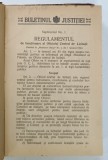 BULETINUL JUSTITIEI PE ANUL 1930 , COLEGAT DE 6 FASCICULE , ANUL 1930