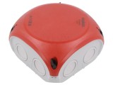 Cutie de conexiuni IP66 130x130x77mm albă