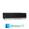 Calculatoare HP EliteDesk 800 G4 SFF, Hexa Core i5-8500, 256GB SSD, Win 11 Home