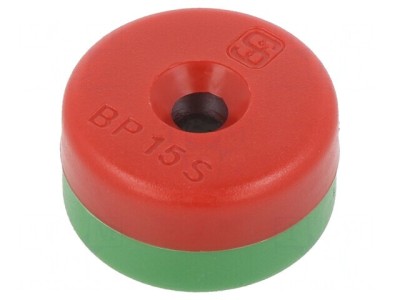 Magnet Rotund Plastic &amp;Oslash;22,5x12mm foto