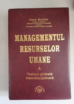 Petre Burloiu - Managementul resurselor umane foto