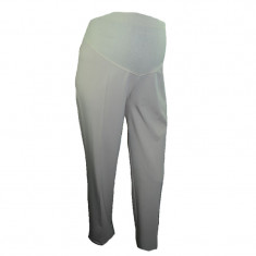 Pantaloni eleganti pentru gravide New Star NWS12C, Crem foto