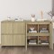 Gossi servante, 2 buc., stejar sonoma, 70x41x75 cm, lemn prelucrat