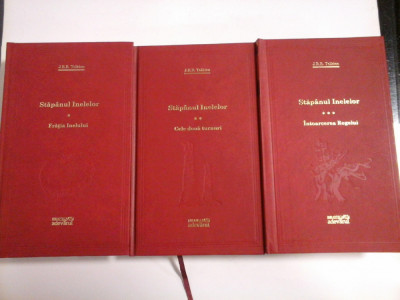 STAPANUL INELELOR - J.R.R.TOLKIEN - 3 volume ( editia Adevarul) - noi,sigilate foto