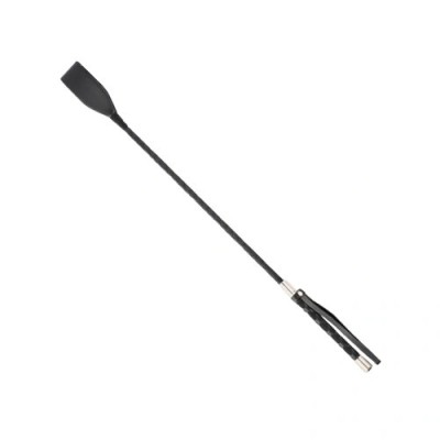 Cravasa Riding Crop, 60 cm, Negru/Auriu foto