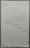 Informare olografa Consistoriul Bucovinei, Vladimir de Repta, Cernauti 1912