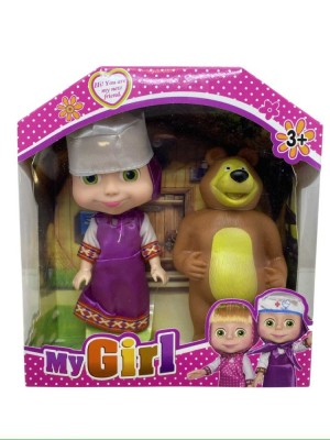 Set papusa Masha si ursul foto