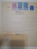 1937, Revizoratul șc. Iași, certif Vartic, com. Coarnele Caprei, timbru aviație