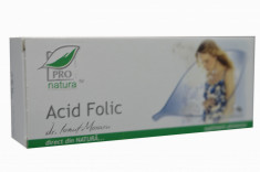 Acid Folic Optimizat - 30 Capsule foto