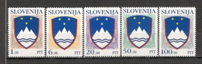Slovenia.1992 Stema de stat MS.492 foto