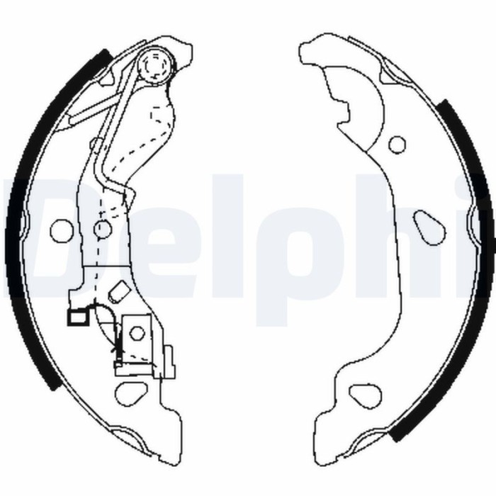 DELPHI LS1859 Set saboti frana