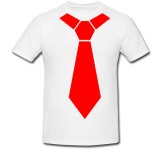 Tricou &quot; Cravata rosie &quot;