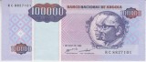 B11 - Bancnota foarte veche - Angola - 100000 kwanzas