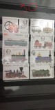 A12 S3 2 - Timbre foarte vechi - Polonia - locomotive, Transporturi, Stampilat