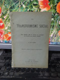 Le transformisme social, Plan d&#039;etudes pour la section..., G. de Greef 1894, 145
