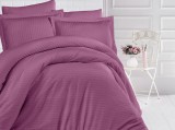 Cumpara ieftin Lenjerie 1 Persoana Deluxe Violet (Satin Deluxe), Clasy
