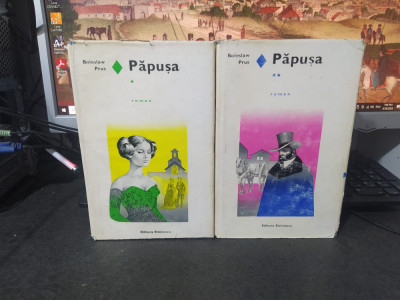 Boleslaw Prus, Păpușa, vol. 1-2, cartonată, supracopertă, București 1971, 215 foto