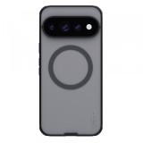 Husa MagSafe pentru Google Pixel 11 Pro XL, Nillkin, Super Shield Pro, Neagra Transparenta Satinata