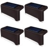 Set 4x Lampa Solara MRG M1106, Pentru Scara, Gard, 3800k, Lumina Calda C1195, Other