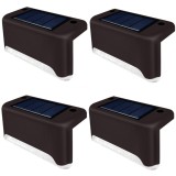 Set 4x Lampa Solara MRG M1106, Pentru Scara, Gard, 3800k, Lumina Calda C1195