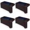 Set 4x Lampa Solara MRG M1106, Pentru Scara, Gard, 3800k, Lumina Calda C1195