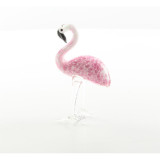 Pasarea flamingo -miniatura din sticla Murano MG-422