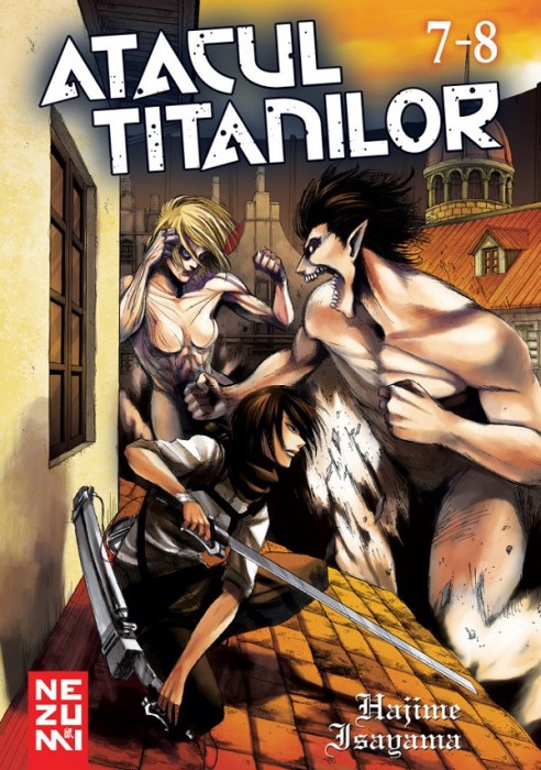 Atacul Titanilor Omnibus 4 (Vol.7+8), Hajime Isayama - Editura Nemira