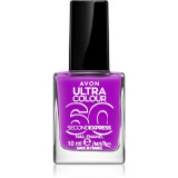 Cumpara ieftin Avon Ultra Colour 60 Second Express lac de unghii cu uscare rapida culoare Ultraviolet 10 ml