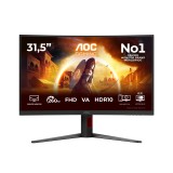Monitor Gaming AOC C32G4Z, 31.5 , 1920 x 1080 pixeli, Black, Red, 3 ani Garantie