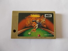 JOC BILIARD MSX SONY , RARITATE IN ROMANIA .