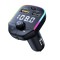 Modulator FM Auto cu Bluetooth 5.0, Handsfree Car Kit, Transmitator FM cu Functie de Incarcator Auto, Incarcare rapida prin USB Type-C / USB 3.1A, MP3