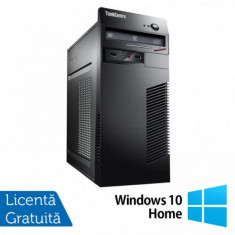 Calculator Lenovo ThinkCentre M71e Tower, Intel Core i3-2120 3.30GHz, 4GB DDR3, 250GB SATA, DVD-RW + Windows 10 Home foto