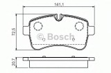 Set placute frana,frana disc IVECO DAILY V autobasculanta (2011 - 2014) BOSCH 0 986 494 460